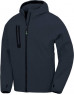 Jachetă softshell unisex cu 3 straturi și glugă